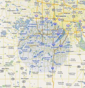 Twin Cities Map