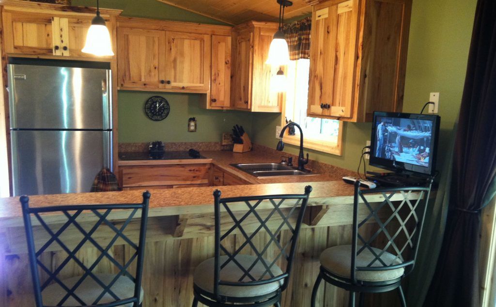 New Cabin Kitchen