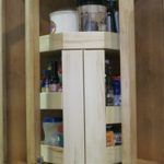 Upper Cabinet Rotating Pullout